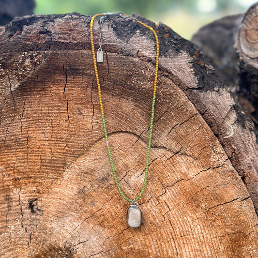 Druzy Warrior Necklace