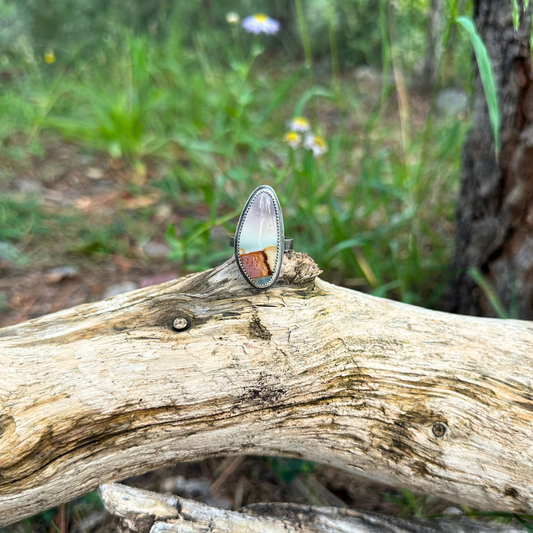 Desert Jasper Ring - Size 8