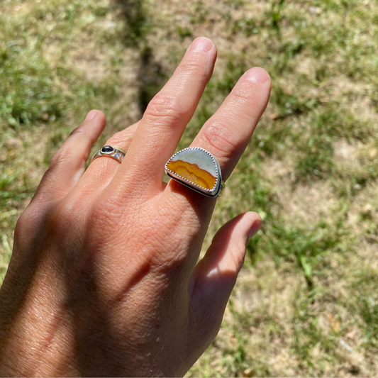 Jasper Ring Size 7