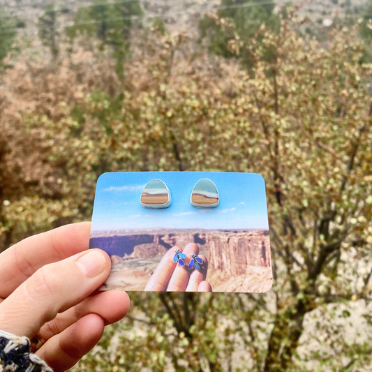 Desert Jasper Studs