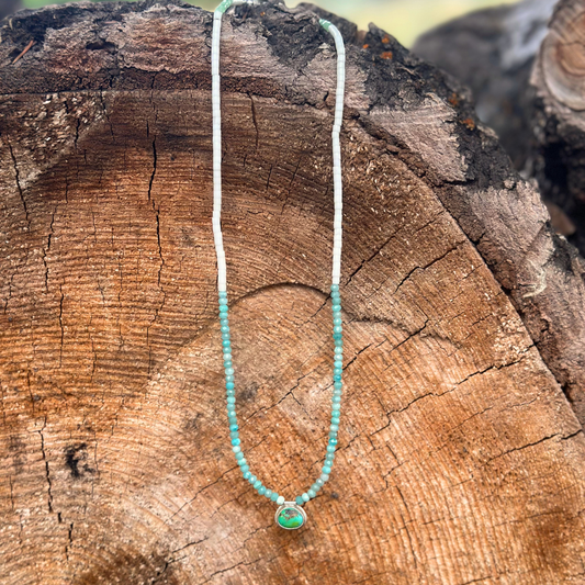 Turquoise Warrior Necklace