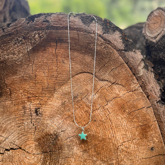 Turquoise Star Necklace