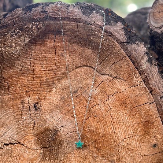 Turquoise Star Necklace