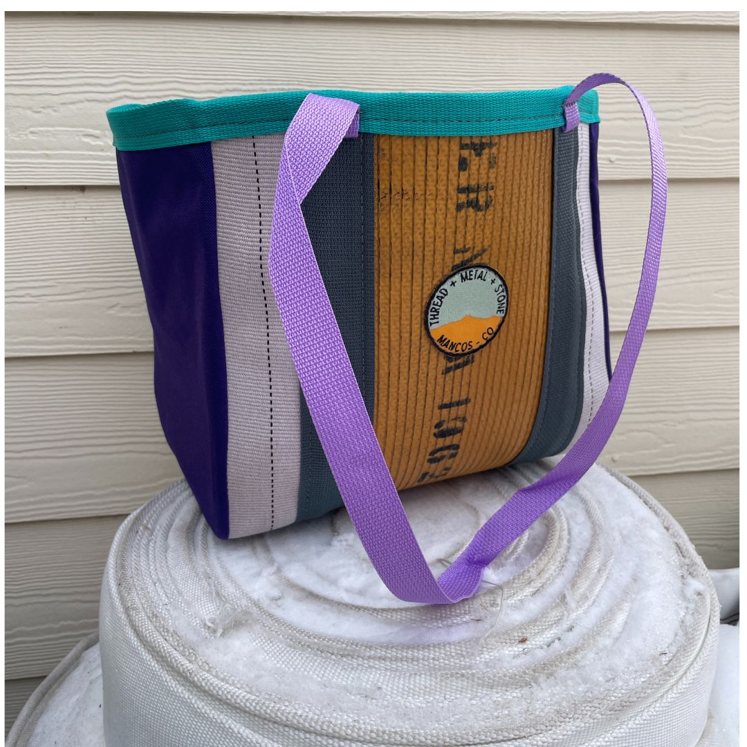 Fire Hose Tote - Two Handle Medium Tote